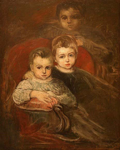 Karel Purkyne The Artist's Children